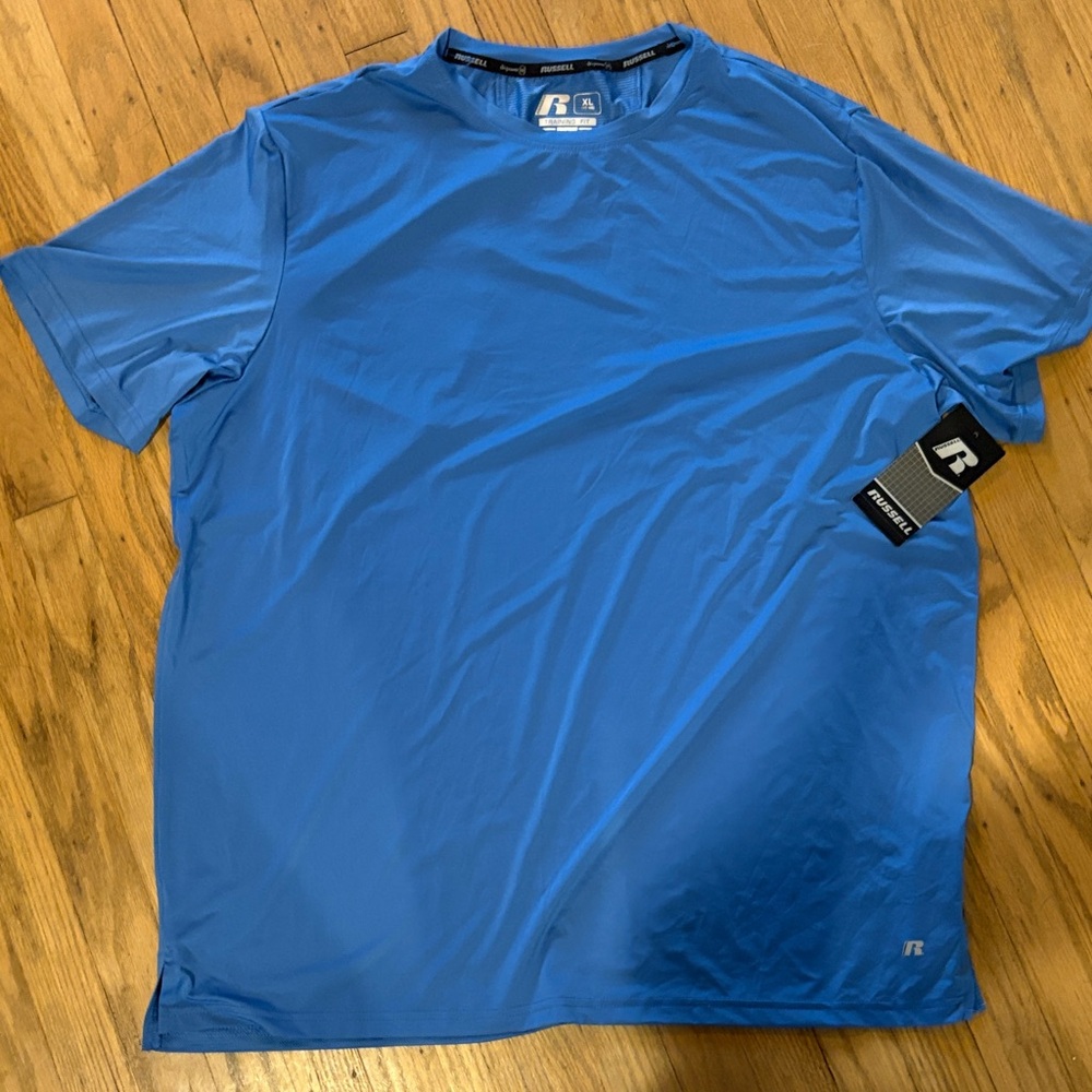 Russell Athletic - NWT - Men's "Flash Capsl" Blue Tee